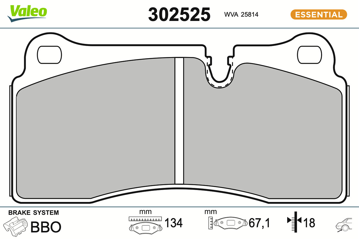 BRAKE PADS FIRST BMW M2 COUPE RR